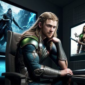 Bagaimana Simbol Norse Mewarnai Desain Video Game