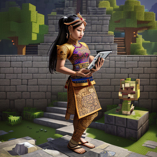 Inspirasi Budaya Hidden dalam Game-Game Indonesia: Ekplorasi Seni Rupestri di Minecraft dan Kultuur Wayang Pada Genshin Impact